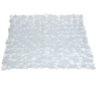 Tappeto antiscivolo doccia river trasparente 54X54cm