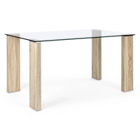 TAVOLO ARLEY NATURE 140X80X74 CM 