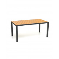 Tavolo Beverly Antracite Allungabile 164x90cm