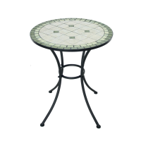 VERDELOOK TAVOLO MOSAICO EMERALD D.60CM H73CM