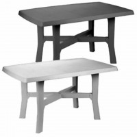 Tavolo Rodano bianco 138x88x72 cm Ipae-Progarden