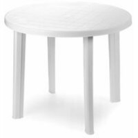 Tavolo tondo D. 90 bianco Ipae-progarden Spa