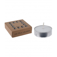 TEALIGHT BIANCHE 12GR  CONFEZIONE DA PZ.100