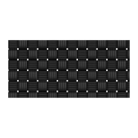 Telo Di Occultazione Verdemax "privacy" Colore Antracite 1x3 mt