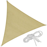 TENDA VELA TRIANGOLARE ECRU 3X3X3 MT