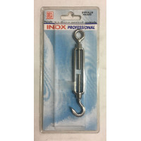 ORECA - 1 TENDITORE A VITE CON GANCIO E OCCHIELLO IN INOX 6 x 90 mm