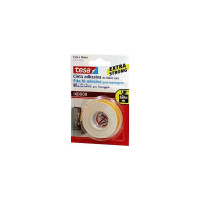 TESA Nastro Biadesivo per Interni - 1,5 m x 19 mm