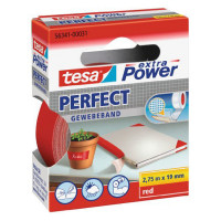 Tesa Nastro Adesivo Telato 19mmx2 7mt Rosso 56341 Xp Perfect 