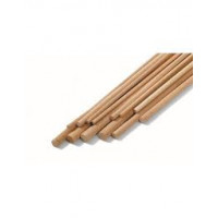 Bastoni tondi legno duro zigrinati   6mmx1mt
