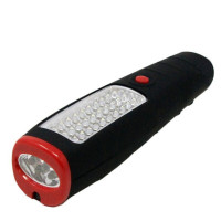 TORCIA 30+7 LED CON GANCIO E MAGNETE 