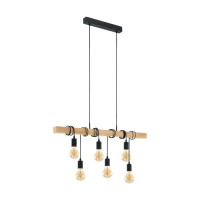 lampada a sospensione Townsend a 6 luci E27 