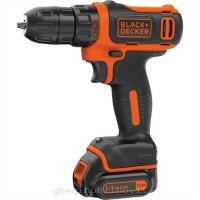 Trapano avvitatore batteria litio 10,8v bdcdd12-qw - 1 batteria litio da 1,5 ah