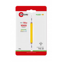  Lampada Tre-D COB Lineare 8W R7S 4000K