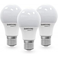 Lampadine tripack smartline A60 9 W E27 6400 K Shanyao Italia