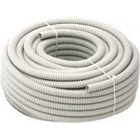 Tubo flessibile corrugato 20 mm grigio in matassa 10 metri electraline