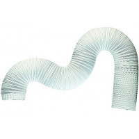 TUBO ALLUMINIO FLESSIBILE   8X300 CM BIANCO