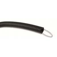 Electraline Tubo flex pieghevole  nero d.25 25mt 