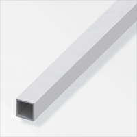  ALFER TUBO QUADRO  20X20X1MM  ALLUMINIO ARGENTATO  2M