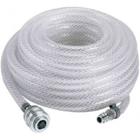 Tubo in gomma trasparente armato 6X11 mm  7.5mt