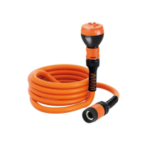 Claber twiddy tubo estensibile con raccordi e lancia 15 m
