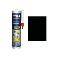 Tytan Silicone Universale Nero 280ml - Sigillatura Perfetta e Versatile!