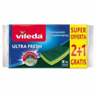 Spugne abrasive Vileda Ultra Fresh pezzi 2+1 Fhp