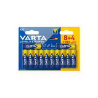 VARTA LONGLIFE POWER PILA AA  CONFEZIONE DA 8+4