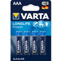 VARTA MINISTILO AAA LONGLIFE POWER CONFEZIONE DA 4 PZ 