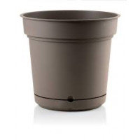 vaso hydral diametro  cm33  tortora