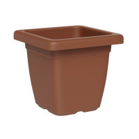 TERAPLAST AURANAZCA VASO QUADRO 32X32 CM TERRACOTTA 