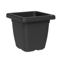  TERAPLAST AURANAZCA VASO QUADRO 39X39 CM ANTRACITE 