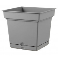 VASO STILL QUADRO 47 CM  FOG GREY