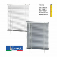 Veneziana in alluminio bianca mm 25-150x162 Errebi