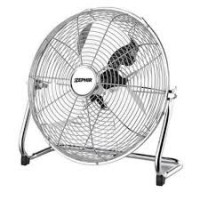 Zephir ventilore industriale ad alta velocita 120w 3 velocità diametro 45cm in acciaio cromato 