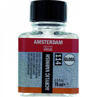 TALENS VERNICE ACRILICA EXTRA LUCIDA  VARNISH AMSTERDAM  FLACONE DA  75ML