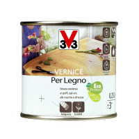 V33 VERNICE PER LEGNO  BRILLANTE INCOLORE FLACONE DA  250ML 