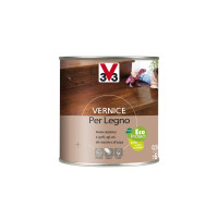 VERNICE PER LEGNO  BRILLANTE WENGE FLACONE DA 500 ML 