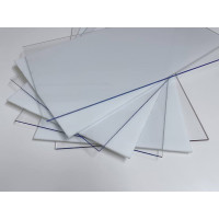 VETRO SINTETICO LISCIO OPALINO 100X200X5 MM