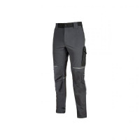 Pantaloni da lavoro u-power mod. world colore black carbon stretch XL