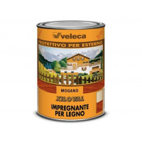Veleca Xiloval impregnante cerato mogano flacone da 1 lt