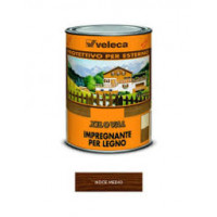VELECA XILOVAL IMPREGNANTE PER LEGNO NOCE MEDIO FLACONE DA 500 ML 