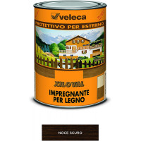 Veleca Xiloval impregnante noce scuro flacone da 2.5 tl  