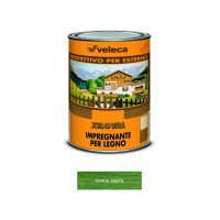  Xiloval Verde abete Impregnante Protettivo Veleca Flacone da 5 lt 