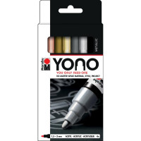 Set Yono Marker Metal - 4 Pezzi - 0.5-1.5 mm