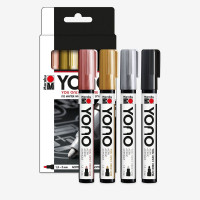 Set Yono Marker Metal - 4 Pezzi - 1.5-3 mm