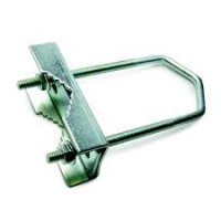 Zanca da Ringhiera per Antenna TV in Acciaio Zincato