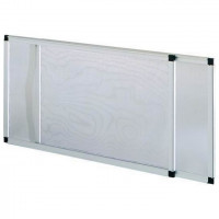 Zanzariere estensibili vigor alluminio anodizzato 90x70h cm