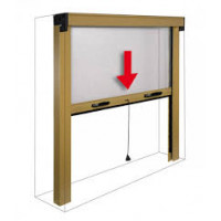 ZANZARIERA KIT BRONZATO CM 120X170 