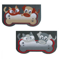 TAPPETO ZERBINO FLOMART  40 X 70 CM GATTO CANE 