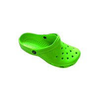 zoccoli pvc verde caloscie suola rigida N.39-40